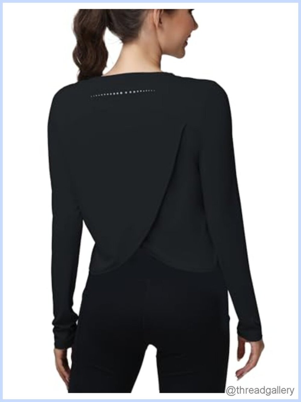 Long Sleeve Workout Top